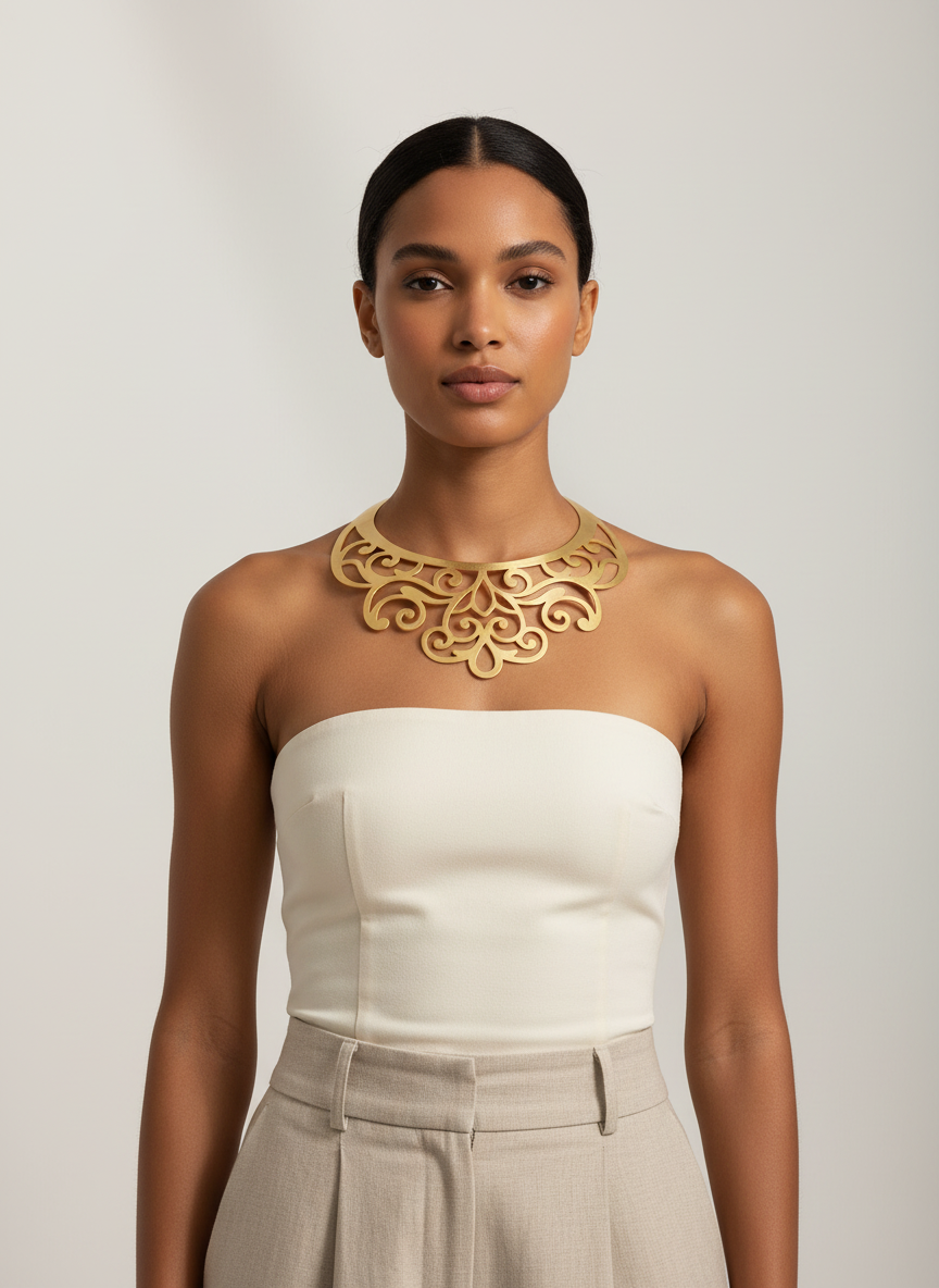 Firefly_Gemini Flash_Place the provided accessory product from Nadine Gems on a professional female fashio 564249